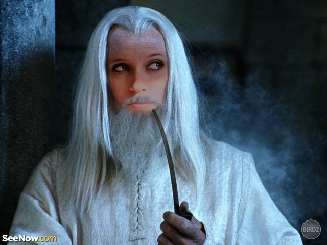 Gandalf si kúpil novú špirálu, lepšia než mal nie? :D 