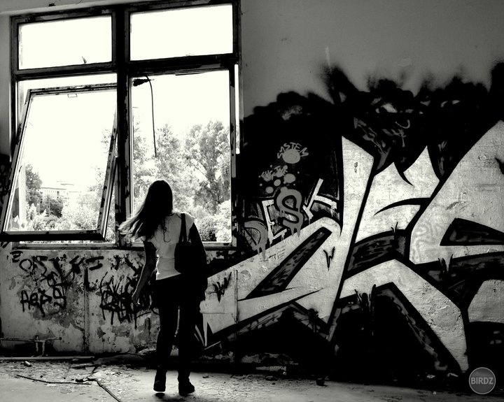 lost between graffiti and suicide..