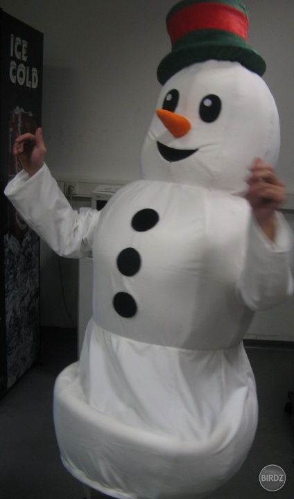Ja tancujúci snehuliak... 1. máj 2012