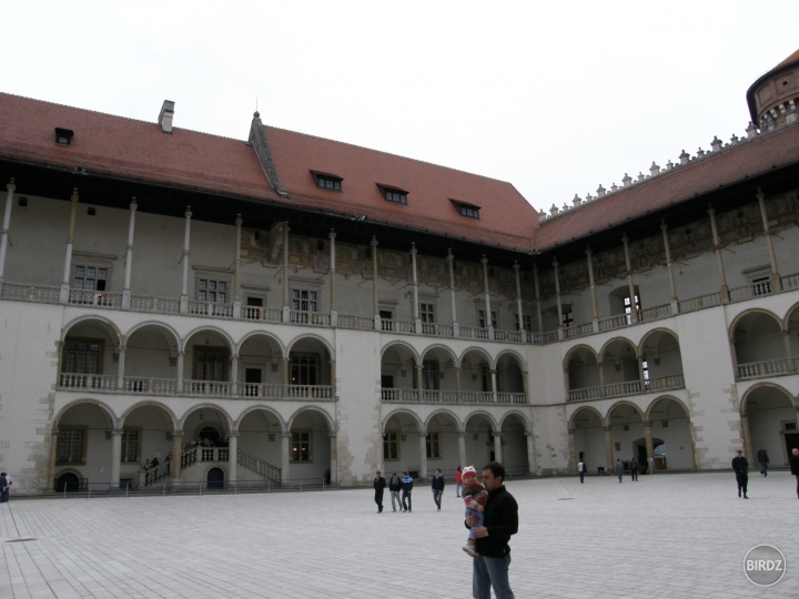 nádvorie Wawel