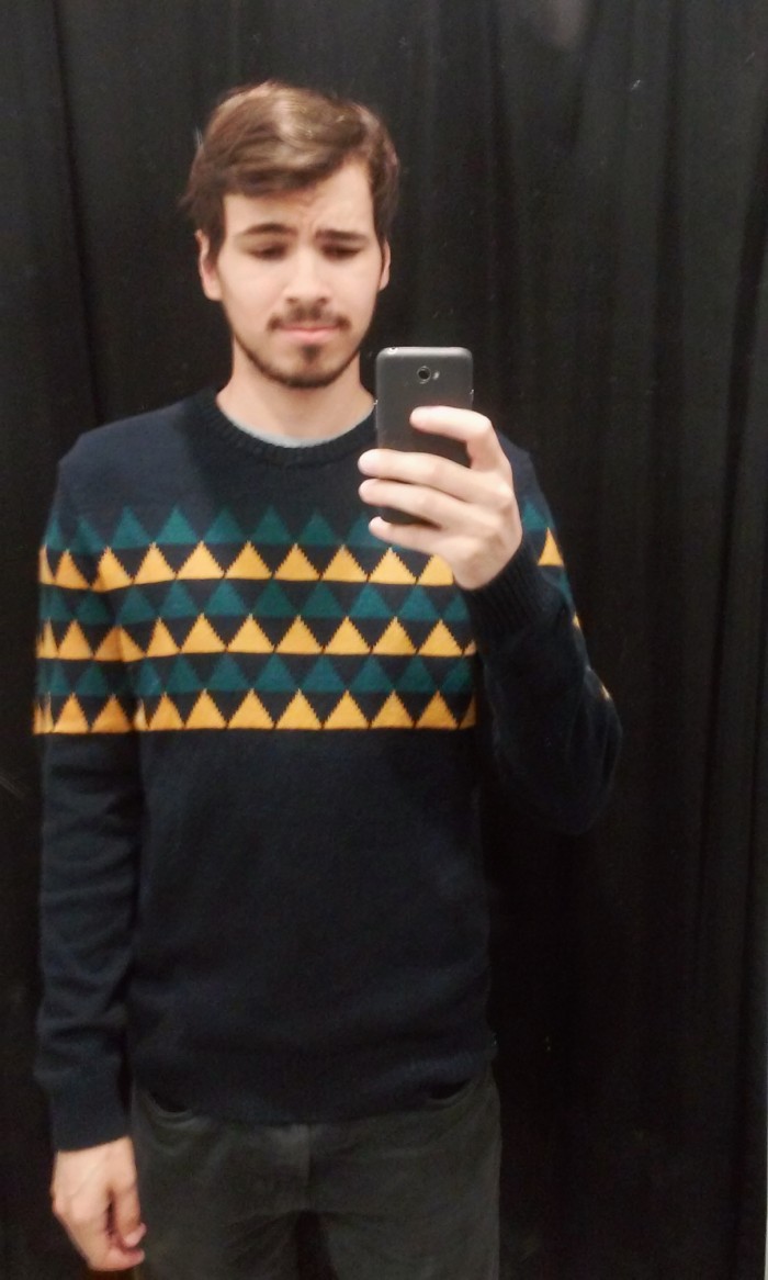 vonku 35 a ja som si kupil sveter lebo bol vo vypredaji za super cenu :D