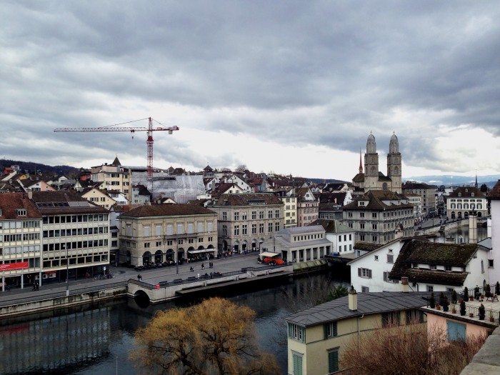 Mini vyhlad na Zurich, ale uz si nespomeniem ako sa to miesto volalo