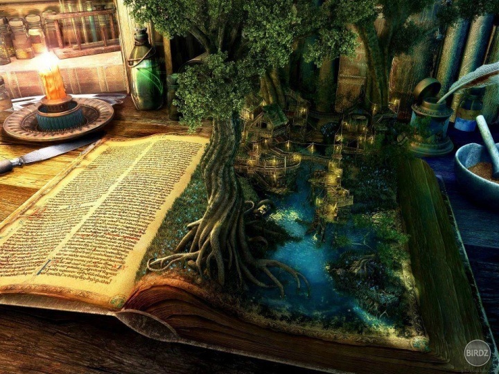 príbehy ukryté v knihách, sa pred našimi očami priam zhmotňujú