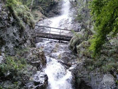 Slovenský raj (mohutný vodopád)