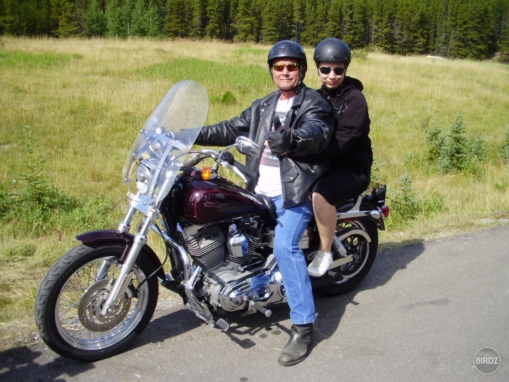 moja prvá jazda na motorke a hneď je to Harley-Davidson :)))