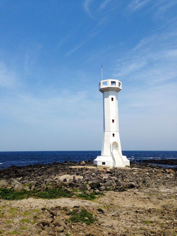 Majak na ostrove Udo kusok od Jeju.