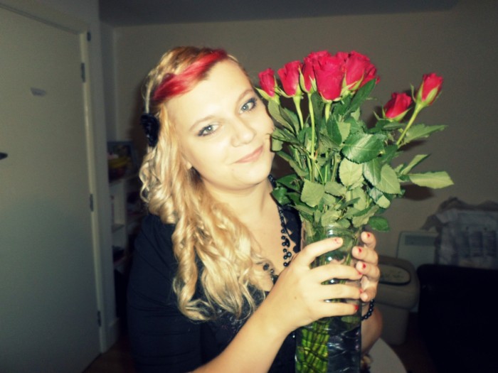 Takéto krásne ruže som dostala na moje narodeniny a meniny :*