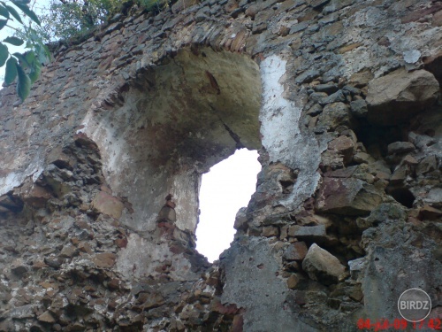 okno hradu