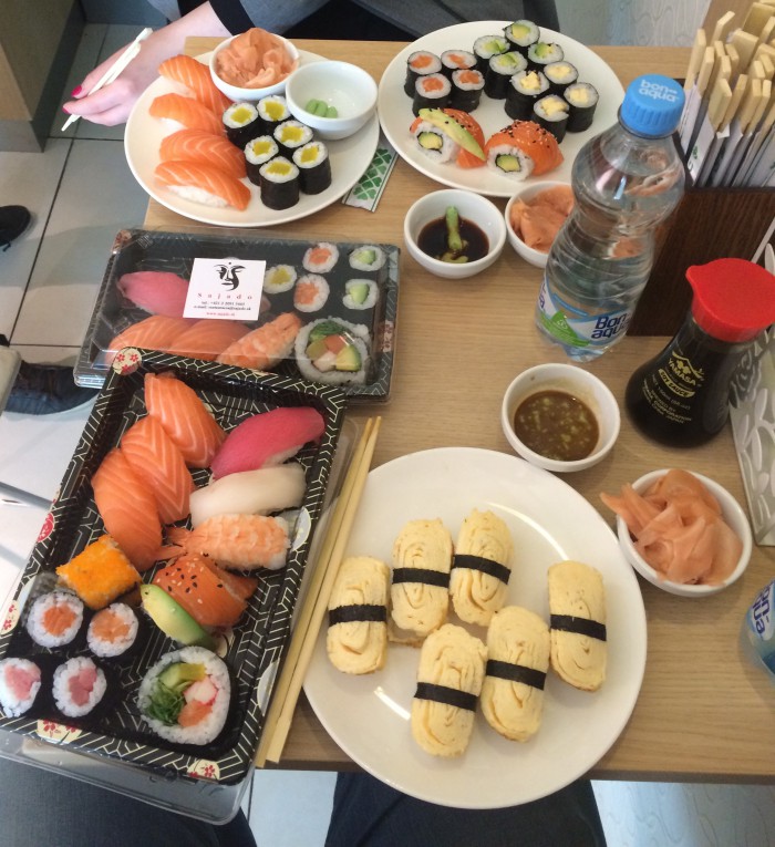 sushi time :) :P