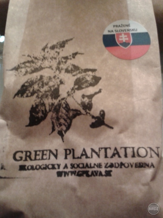 na slovensku pražená káva- green plantation :) www.gpkava.sk