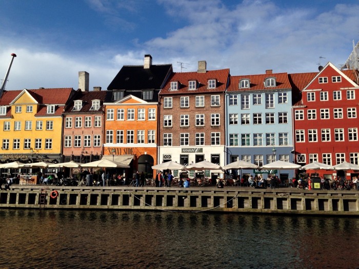 Eurotrip - druha strana kanalu Nyhavn