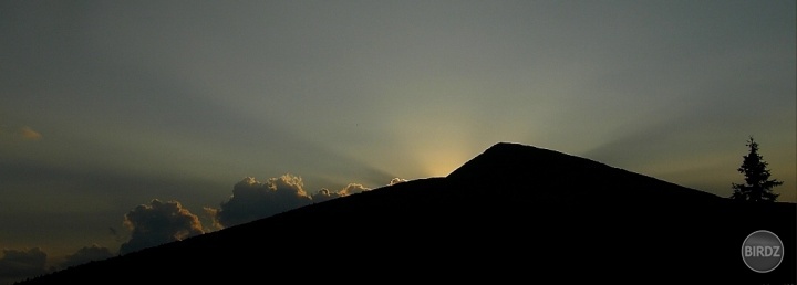 západ slnka v Malej Fatre