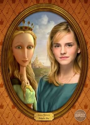 Emma Watson ako princezná Hrášinka z filmu príbeh o Zúfalčekovi