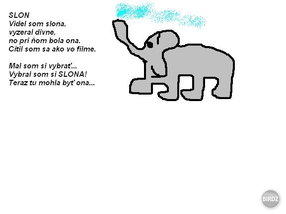 báseň o Slonovi... 