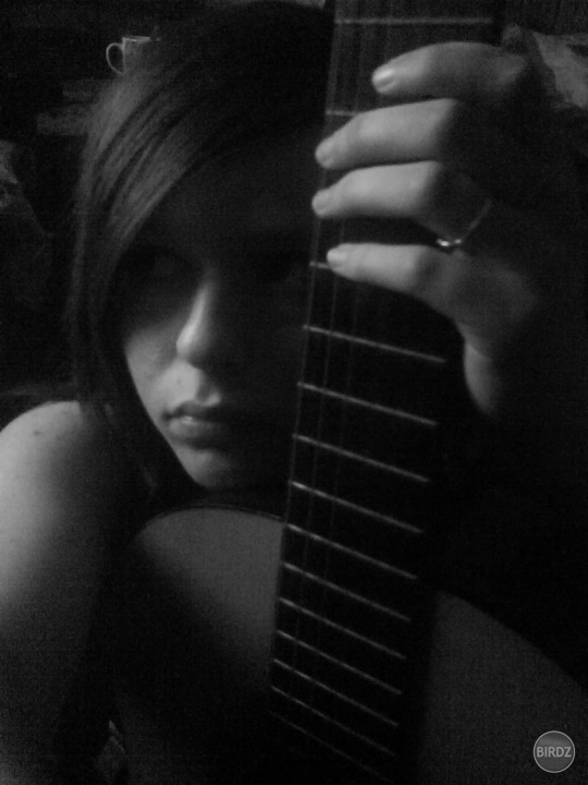 ja s gitarou či čo to tam mám :D