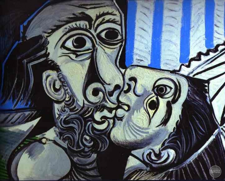 Kiss me just like Picasso...