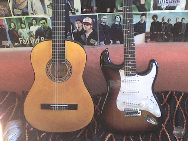 moje krásne gitarky ... :D 