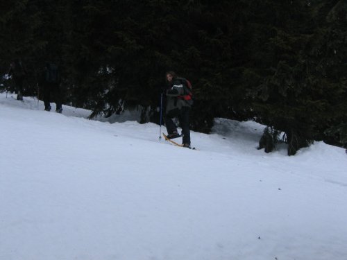 Zimny slapajcung v zasnezenych Alpach
