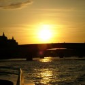 no a západ slnka na Seine nesmie chýbať:)