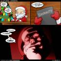 Kombinacia Santa Claus a death note...