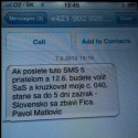 SaS Hoax, pošlite SMSku piatim priateľom, koho majú voliť a Slovensko o 5 dní čaká zázrak :DDD