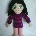 textilná bábika - 40cm