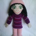 textilná bábika  - 40cm