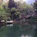 Na vrchu Wu Lai vodopadu