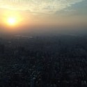 Zapad slnka z Taipei 101