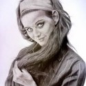 Claudia Cardinale - kresba ceruzkou. Je to na formáte A3 a trvalo mi to presne 923 minút (15 hodín, 23 minút) . 