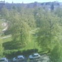 Pohľad na mesto, keď som