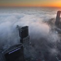 Nezvyčajná advekčno radiačná hmla v Melbourne