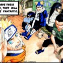 Naruto, Neji, Shikamaru, Chouji a Kiba