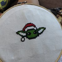 Cross-stitching is just a simple math. But boy, am I bad at math
