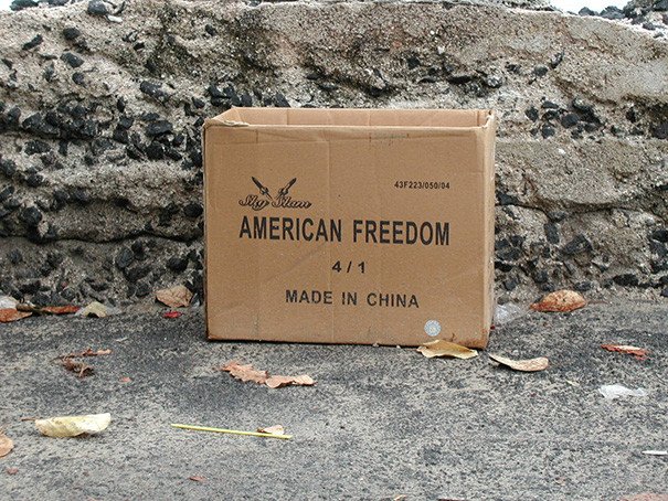 Americká sloboda vyrobená v Číne :D