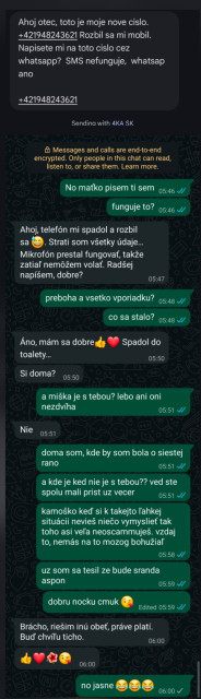 mal som byť menej otravný, zajtra skúsim z iného čisla, mám ich asi 5