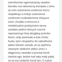 Karolko bol vzdy alpha samec alp ha ha ha ha
alp = abnormálne labilný pičús