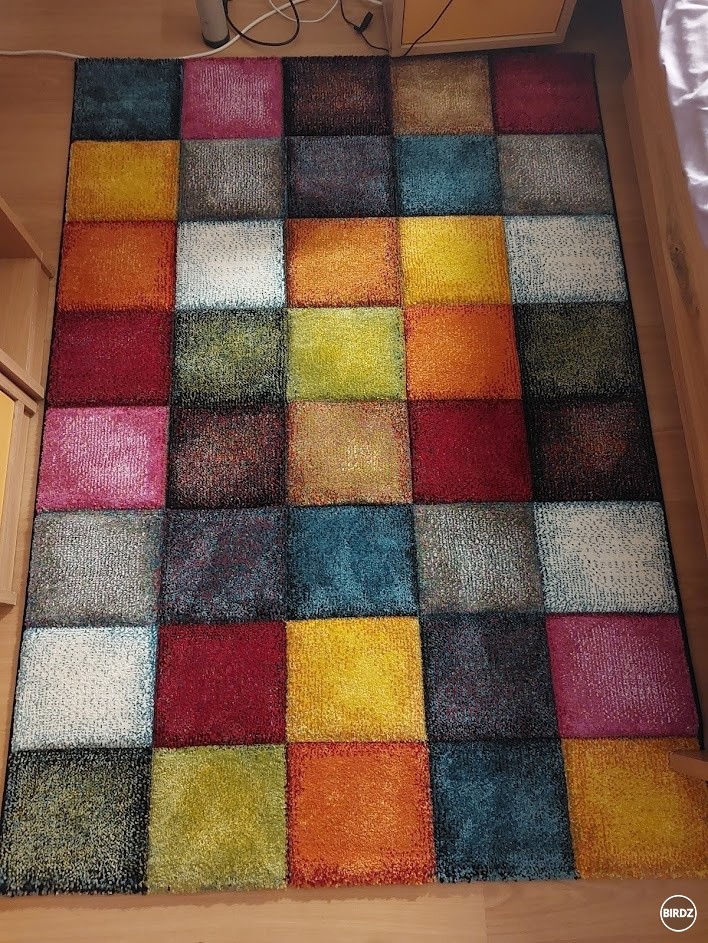 Moj krasny novy koberec ktory sa vam taktiez musi pacit, kupeny z Matovicovho prispevku 