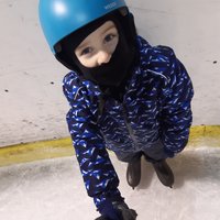 Dnes sme sa učili korčuľovať  :) ⛸