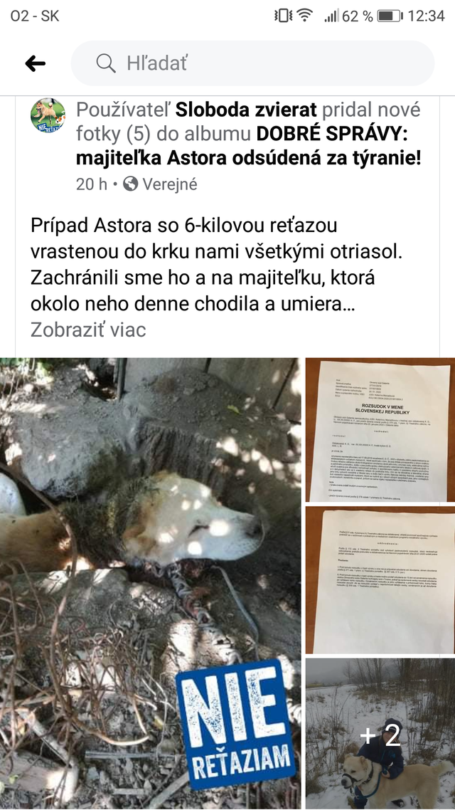 Chcela by som vás veľmi pekne poprosit aby ste podpísali túto petíciu co pridám pod obrázok jedna sa o to aby sa zakázali aby boli zvieratá zviazané  na reťazi.blizsie pod obrázkom. Niektorým zvieratám tento zákaz zachráni život 