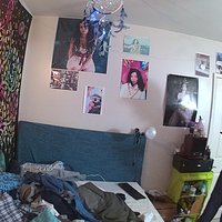 Moja izba bud total chaos alebo total tidiness. 