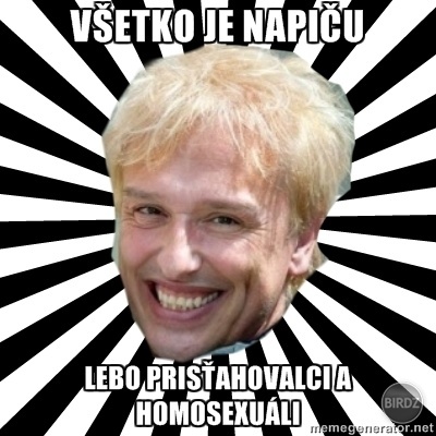 homofób roka:D