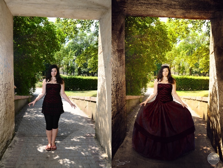 A takto sa môže zmeniť obyčajná dovolenková fotografia keď sa stretne foto a grafika v jednom. A ako model moja milovaná.