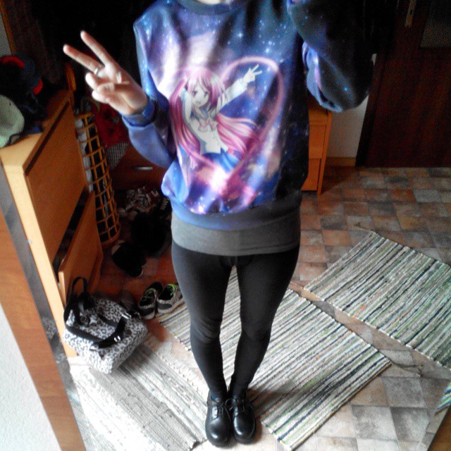 dnesny outfit, vyzerala som ako 14tka :D
