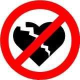 ...no broken hearts...