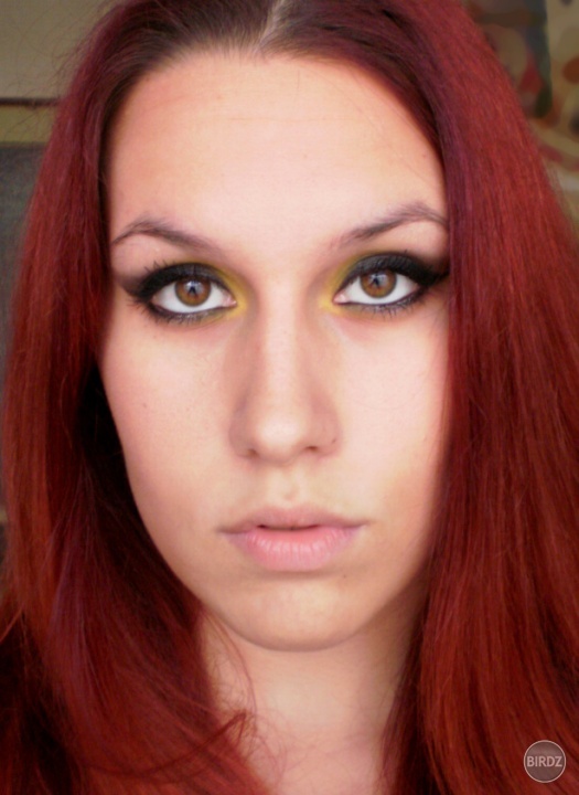 konečne som mala čas na svoju makeupovú paletku :) tak toto je prvý pokus :)