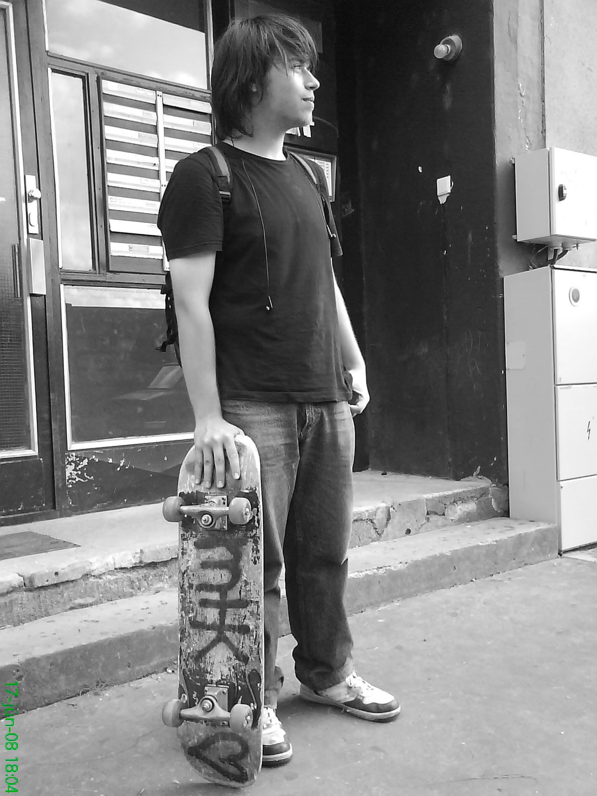 ... ja a moj skate ...