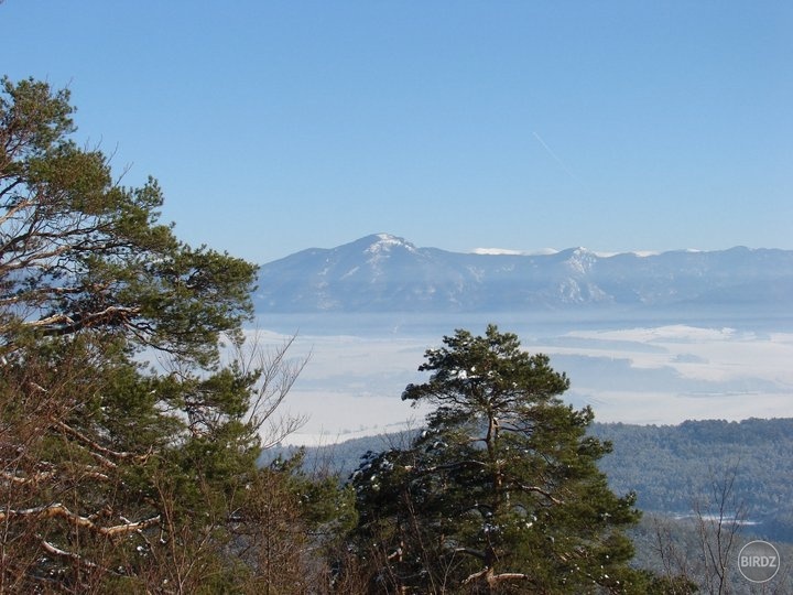 pohlad na Ostru a Tlstu 