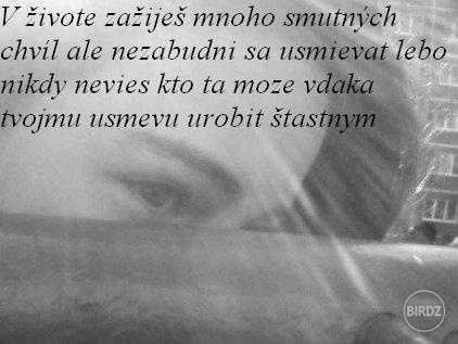 Nezabudni na usmev :*