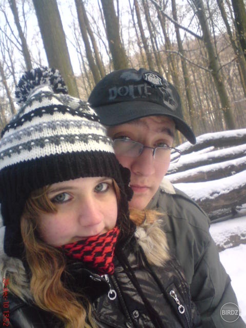 Ja s Milášikom v lese :P :-*